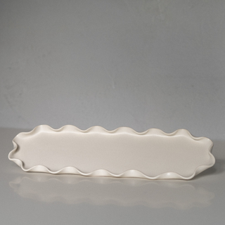 Okemu Ruffle Tray Upright View