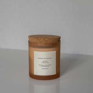 Palo Santo, Sweetgrass & Sage Candle with Lid