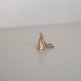 Ulm Bell Ornaments in Cone Shape - Tan